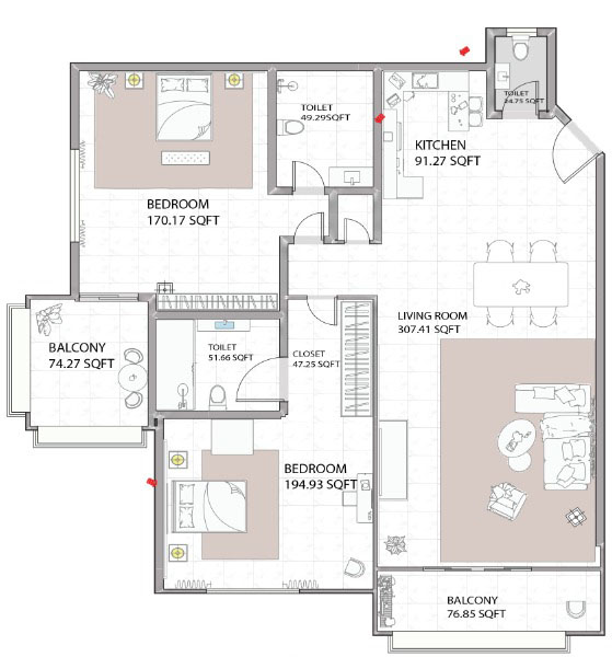 🌟 PREMIUM RESALE OPPORTUNITY | AJMAN CREEK TOWERS 🌟 3