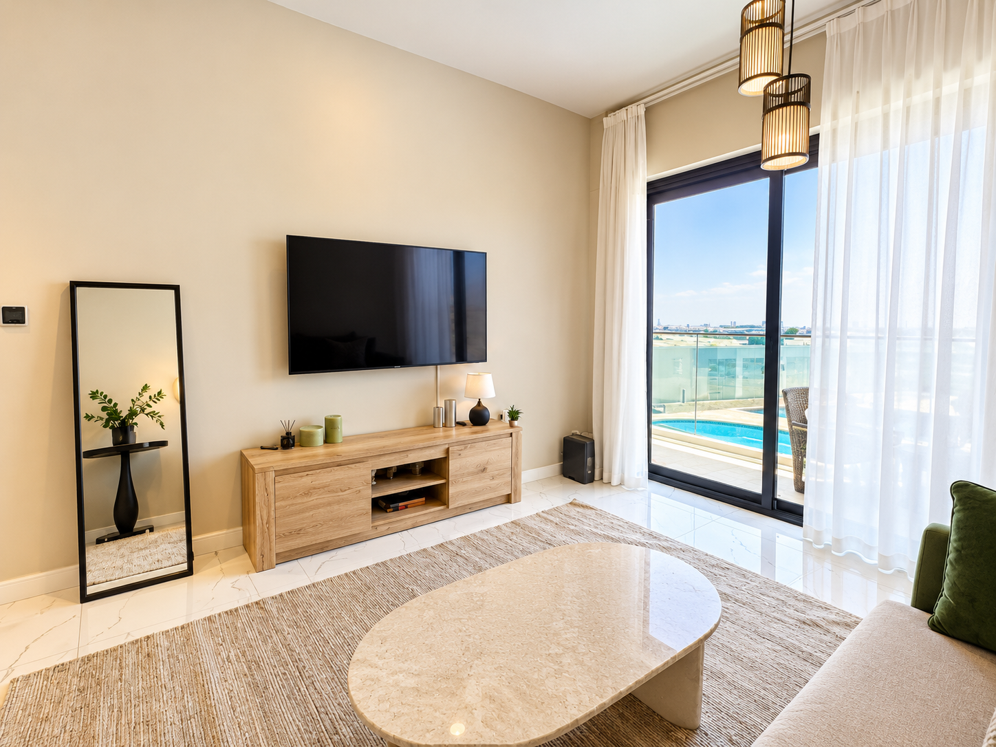 🏡 1-BEDROOM APARTMENT FOR SALE | ALEXIS TOWER, JEBEL ALI ✨ Pool View | 604 Sq. Ft. | Fully Furnished | Custom Upgrades | Metro Access