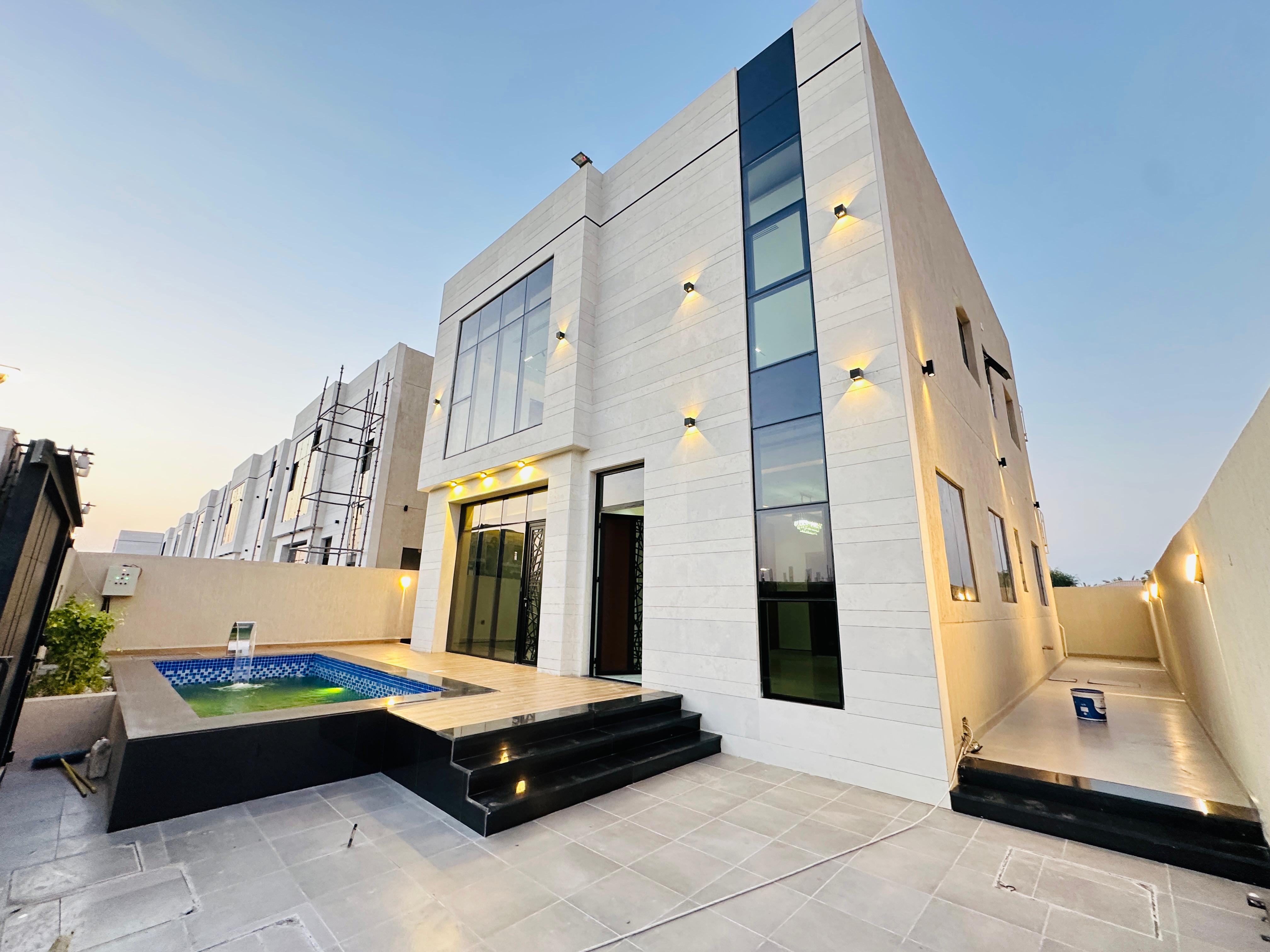 For sale: A distinctive villa with a full stone façade in the Al Zahia area. 10