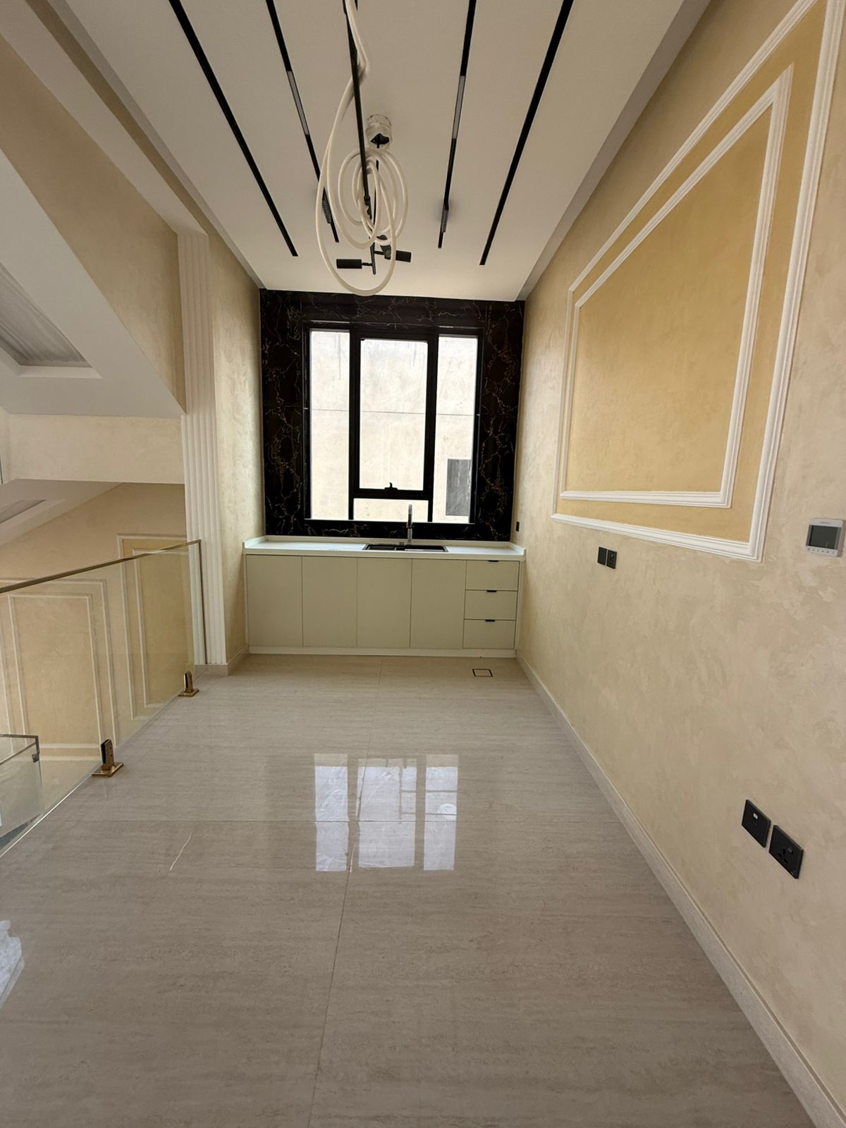 For sale: Luxurious modern villa, fully equipped with air conditioning, electricity, and AC units. 9