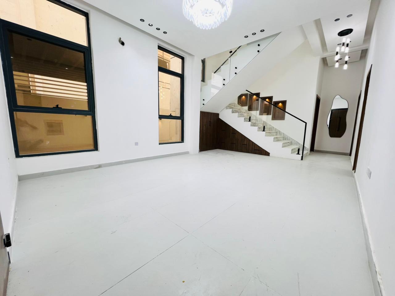 Villa for sale in Al Zahia area, corner location, modern design 14