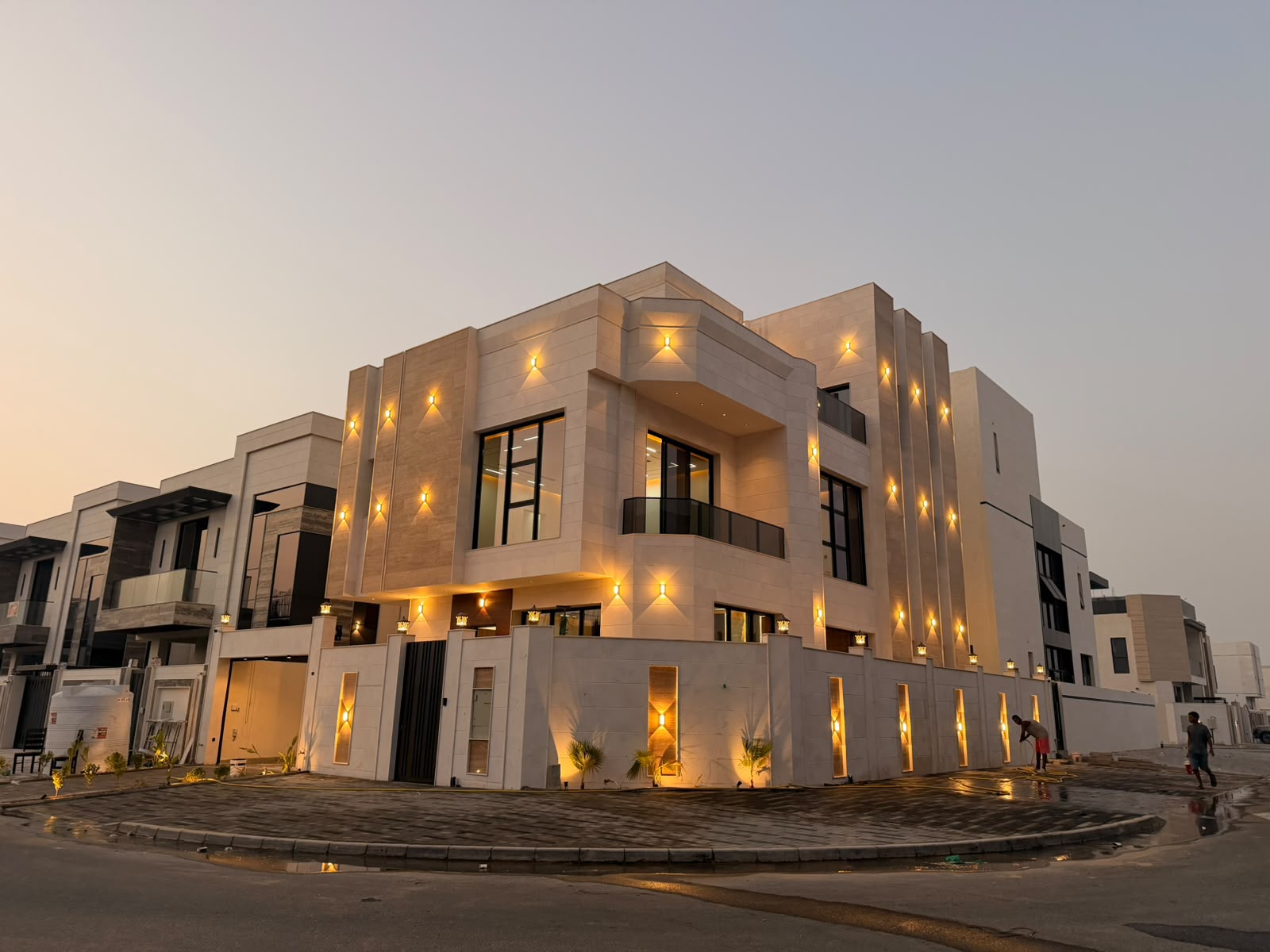 Super-deluxe corner villa for sale; registration fees included.