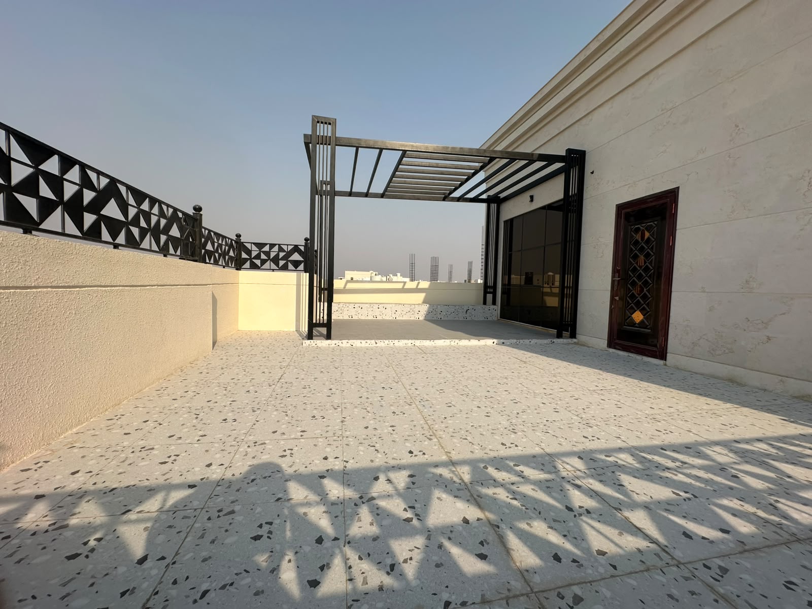 Villa for sale in Al Bahia area, corner plot on two streets, fees included 11