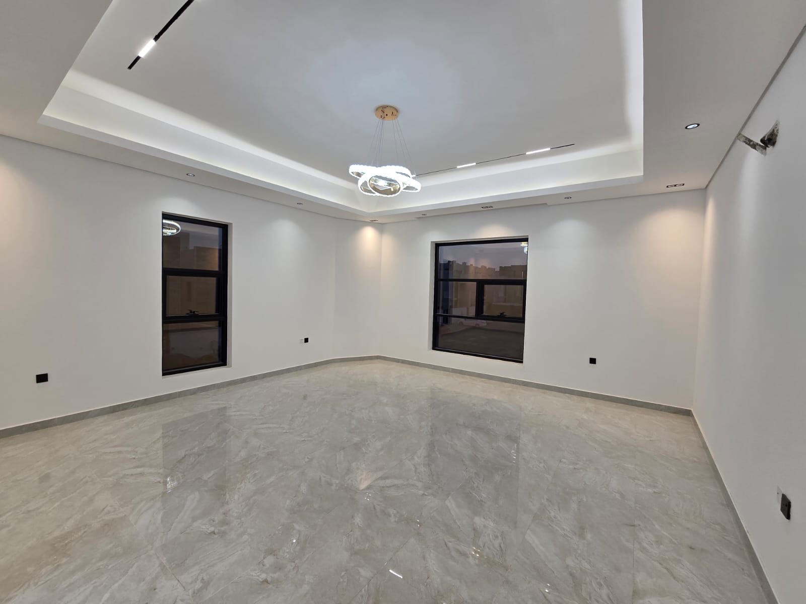 For sale: a distinctive corner villa, including registration fees, electricity, and water. 7