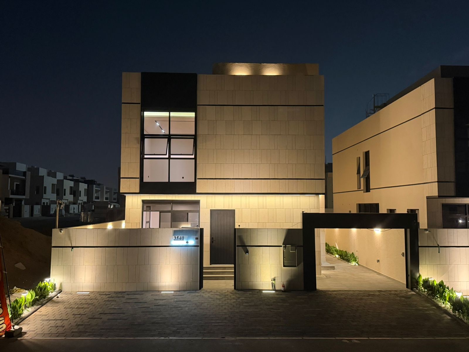Luxury villa for sale, modern design, Al Bahia area, Ajman