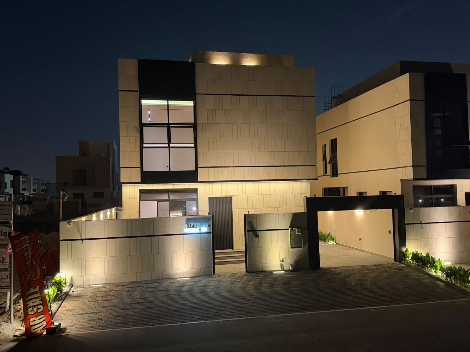 Luxury villa for sale, modern design, Al Bahia area, Ajman 15