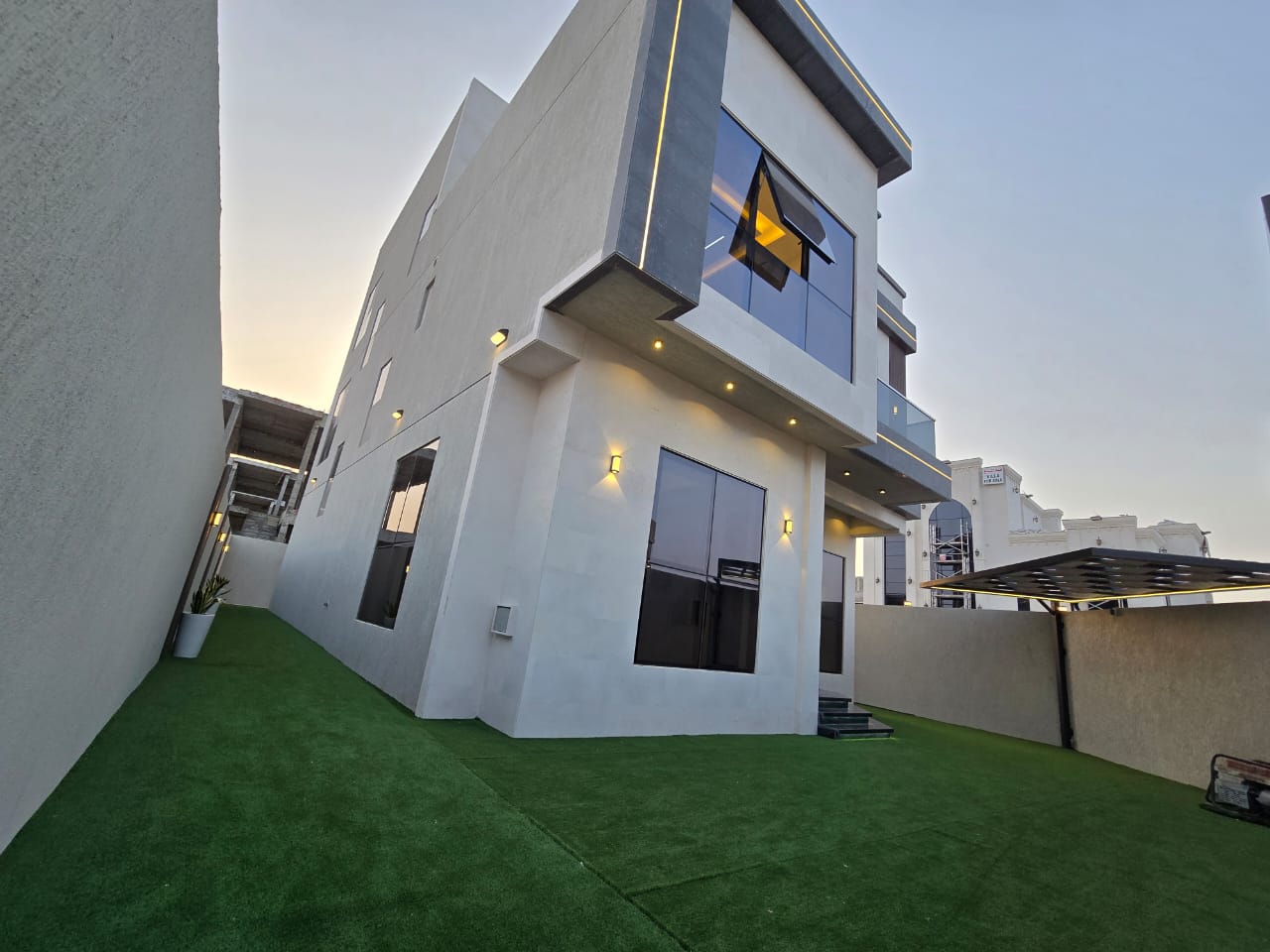 Luxury detached villa for sale, including registration fees, electricity, and water. 11