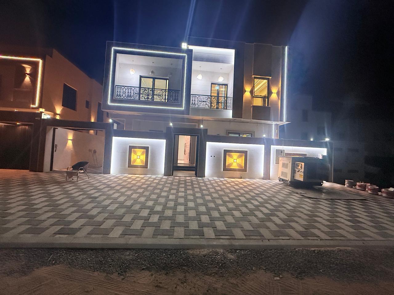 High-end villa for sale in the Al Yasmeen area, Ajman.