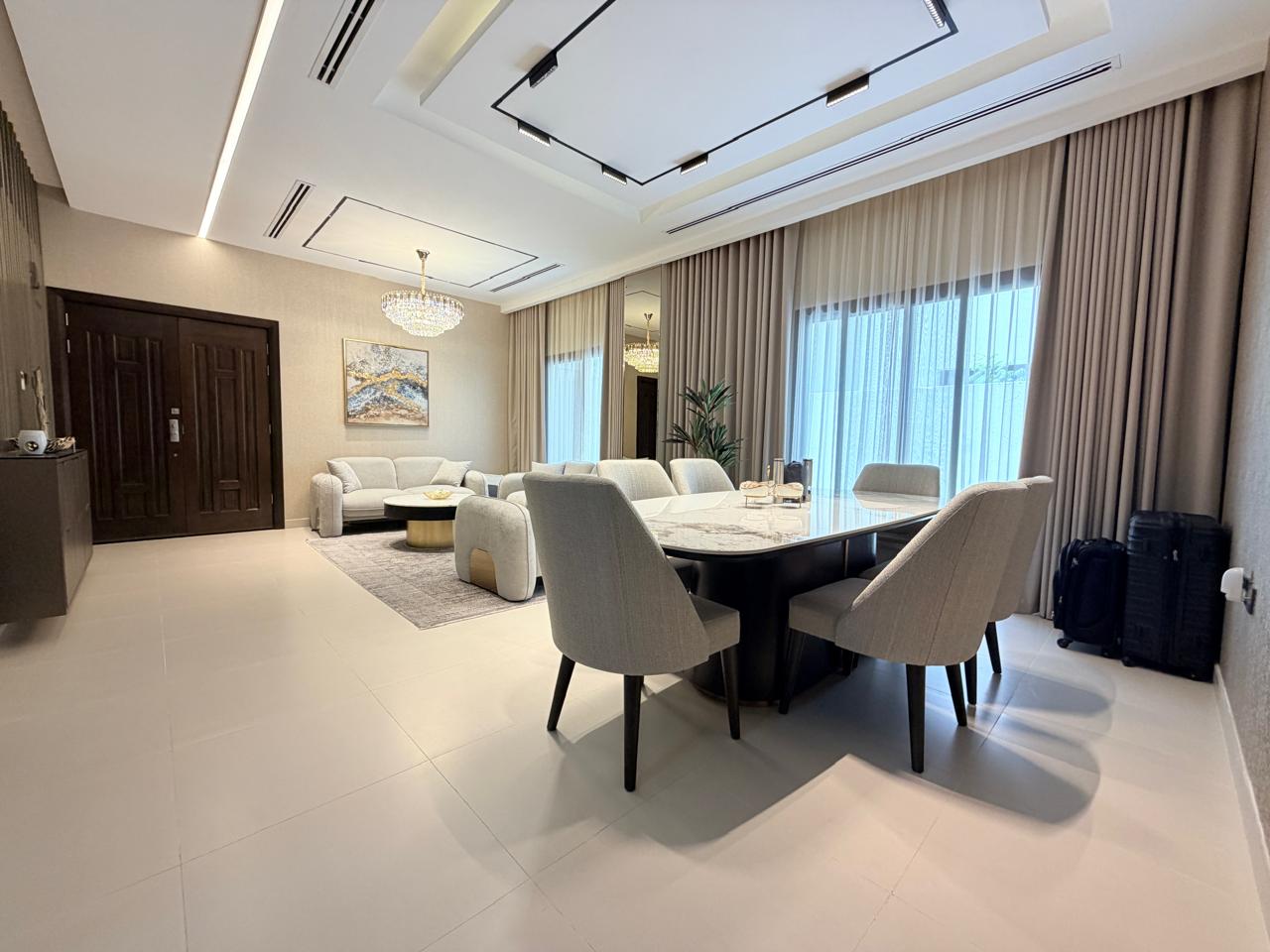 Villa for sale in the Al-Yasmeen area—includes water, electricity, air conditioning, and furniture—at an exceptional price. 15