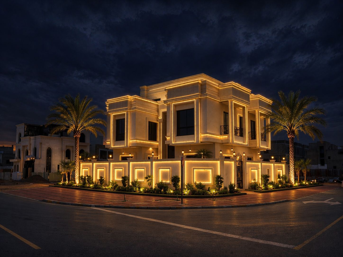 For Those Who Demand Royal Living… A 5,000 Sq. Ft. Classic Palace with 6 Master Bedrooms and a Private Pool
