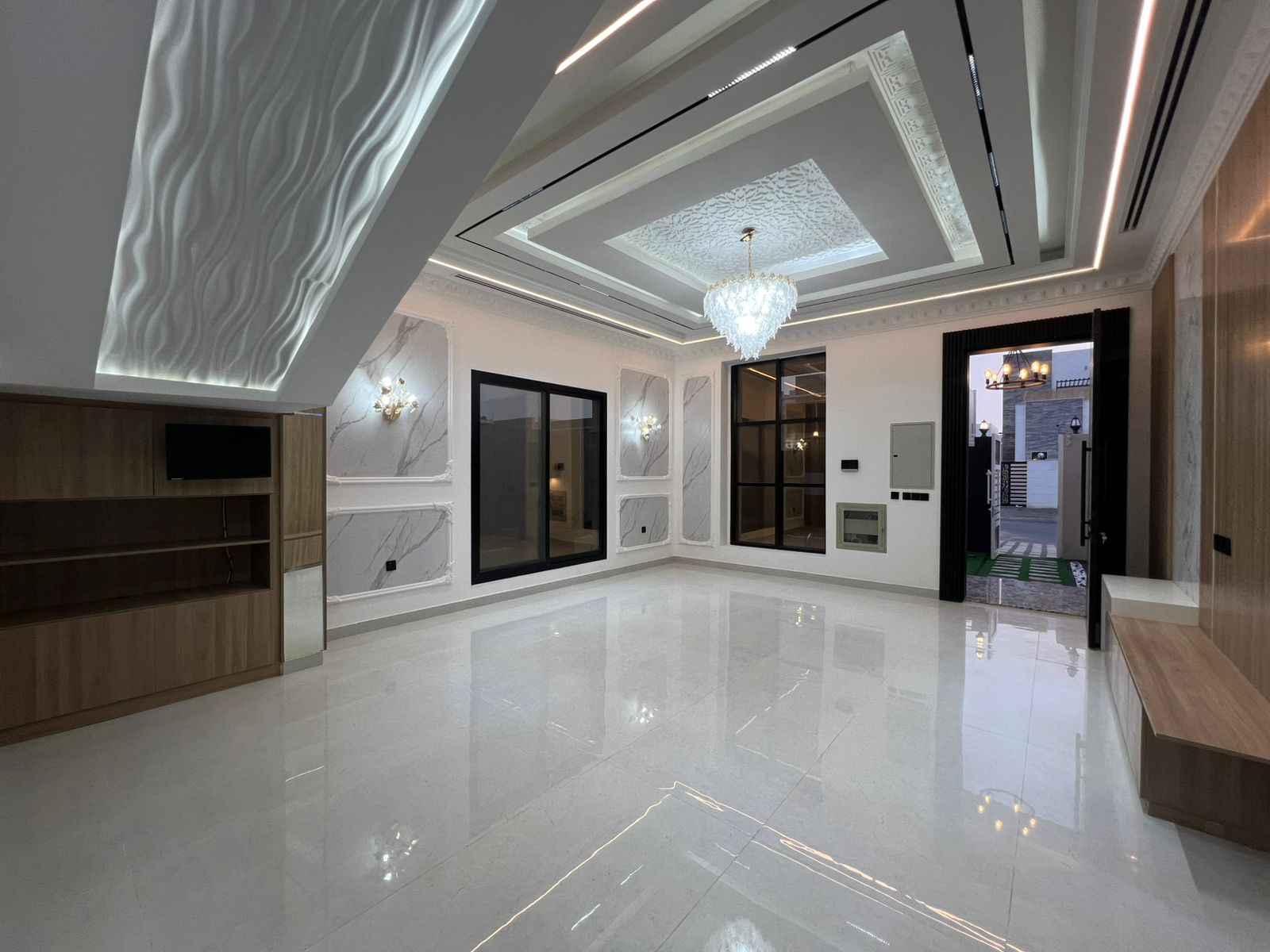 VIP Luxury Villa for Sale in Al Helio 2, Ajman | Private Pool, Waterfall & Rooftop Garden 11