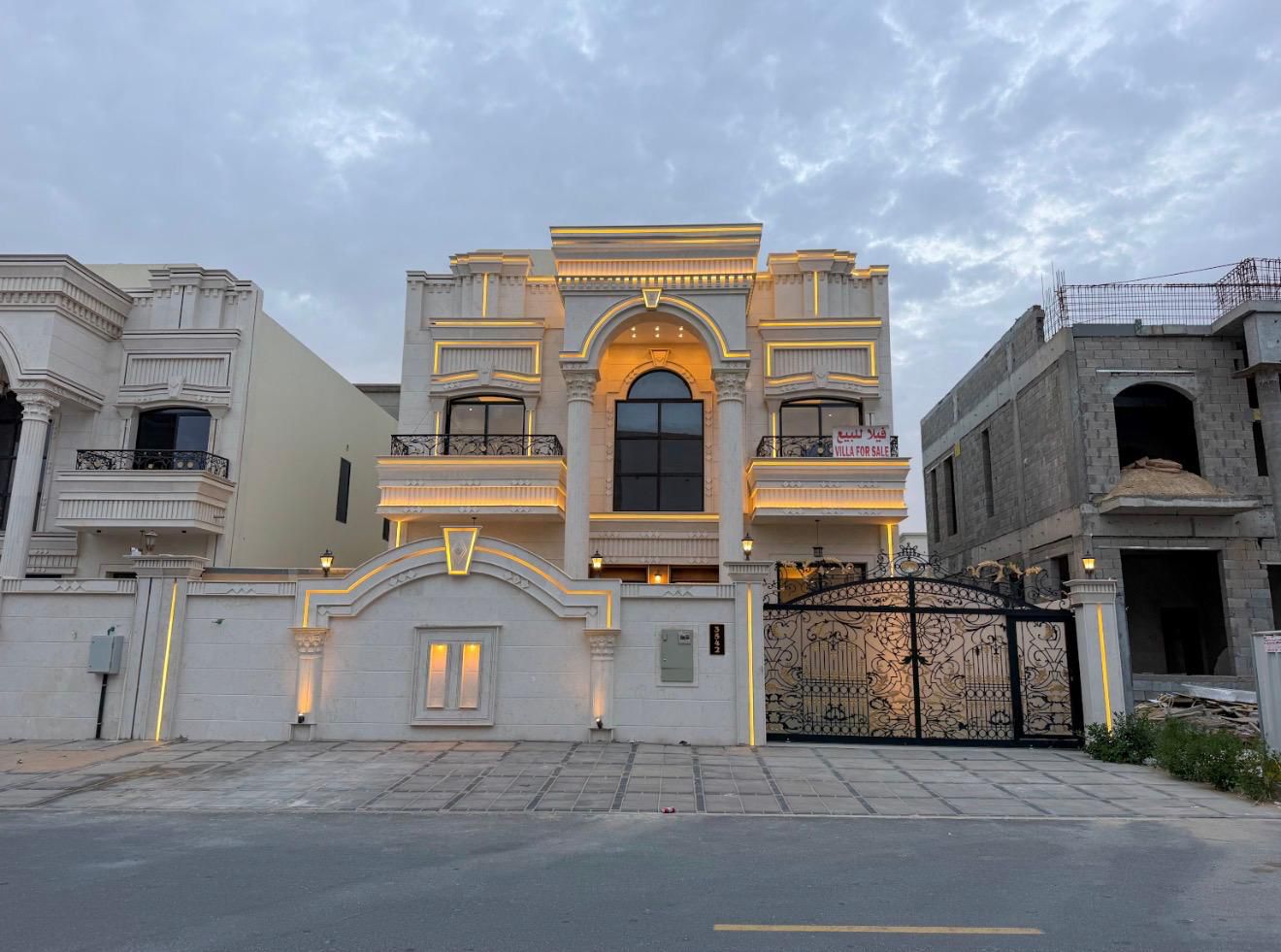 Palace-Inspired Luxury Villa Opposite Al Hamidiya Park | 6 Master Suites | VIP Finishing | Registration Included